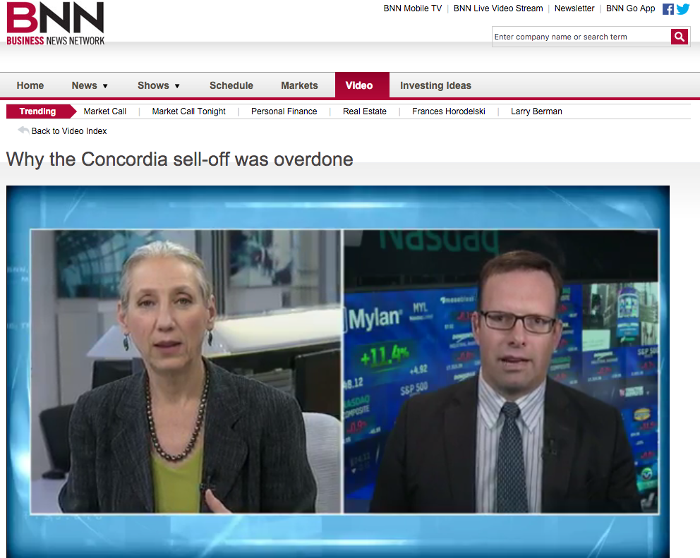 David Martin on today's BNN